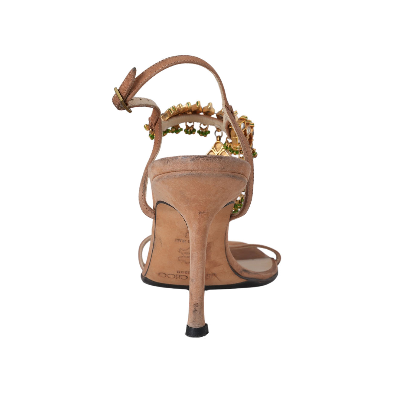 JIMMY CHOO(USED)지미추 여성 샌들 #38